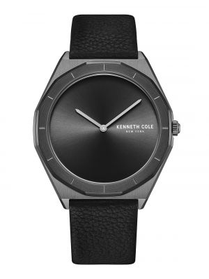 Классические кожаные часы Kenneth Cole New York черные
