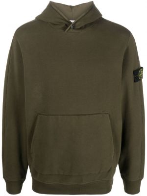 Hoodie s kapuljačom Stone Island zelena