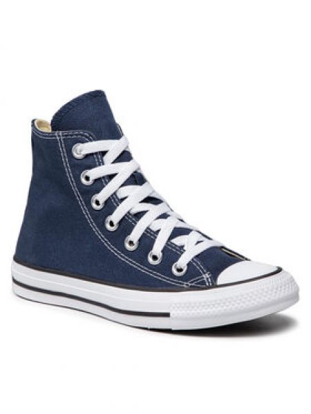 Синие кроссовки со звездочками Converse