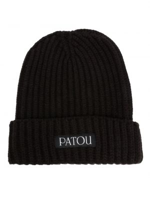 Mütze mit stickerei Patou braun
