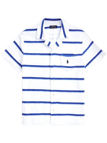 Памучна поло тениска с цип с копчета Polo Ralph Lauren