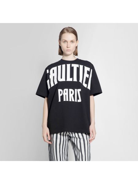 T-shirt Jean Paul Gaultier nero