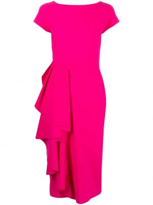 Миди рокля Chiara Boni La Petite Robe розово