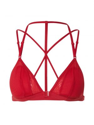 Бюстгальтер с треугольными чашками Scandale éco-lingerie красный