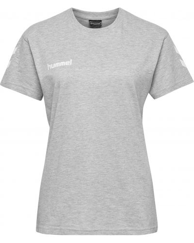 Sportska majica s melange uzorkom Hummel siva