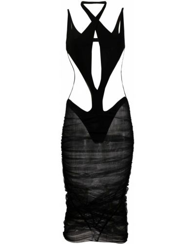 Ren dress Mugler svart