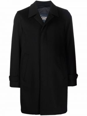 Manteau en laine Herno noir