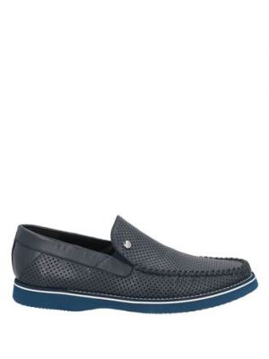 Loafers di pelle Casadei blu