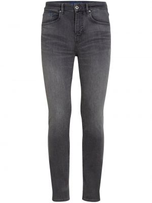 Дънки skinny fit Karl Lagerfeld Jeans сиво