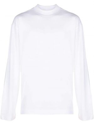 T-shirt à col montant Dries Van Noten blanc