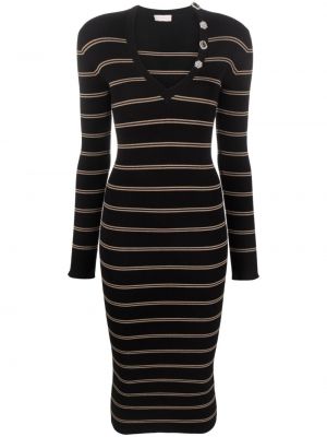 Robe mi-longue Liu Jo noir