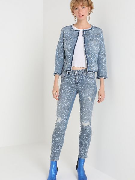 Kurtka jeansowa Liu Jo Jeans niebieska