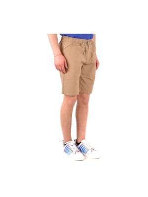 Pantalones cortos deportivos Woolrich beige
