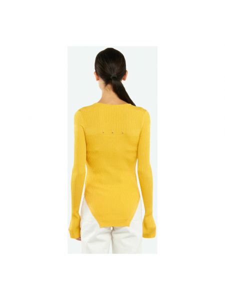 Jersey de tela jersey Patrizia Pepe amarillo