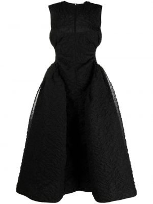 Midi obleka Cecilie Bahnsen črna