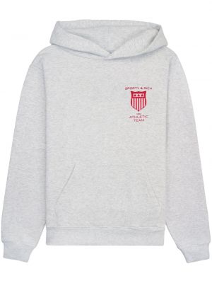 Hoodie con stampa Sporty & Rich