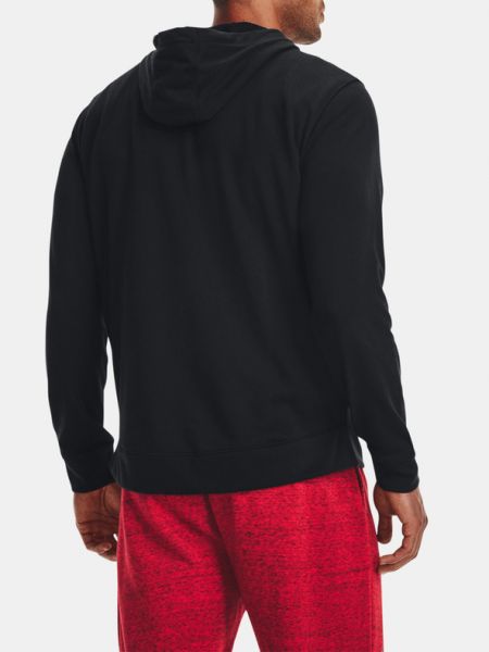 Fleece hoodie mit reißverschluss Under Armour schwarz
