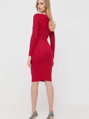 Mini šaty Guess červené