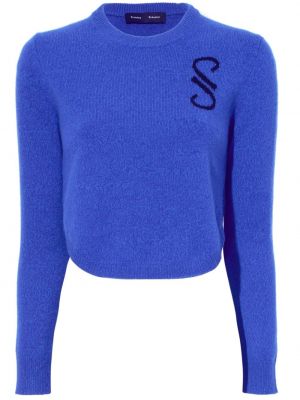 Džemper od kašmira Proenza Schouler plava