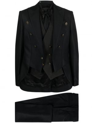 Vuneni odijelo Reveres 1949 crna