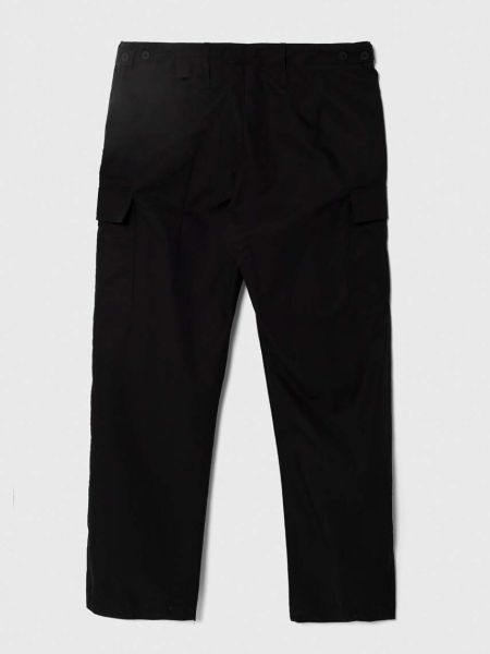Spodnie cargo bawełniane Adidas Originals czarne