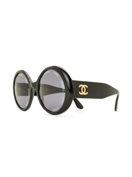 Lunettes de soleil Chanel Pre-owned noir
