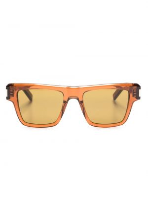 Sluneční brýle Saint Laurent Eyewear hnědé