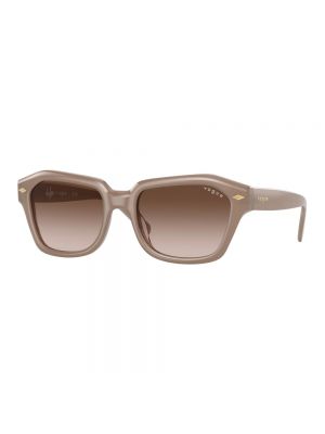 Gafas de sol con estampado geométrico Vogue marrón