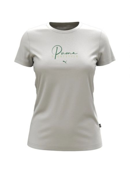 T-shirt mit print Puma weiß