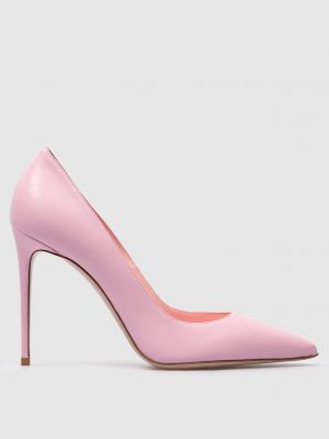 Шкіряні туфлі Le Silla рожеві