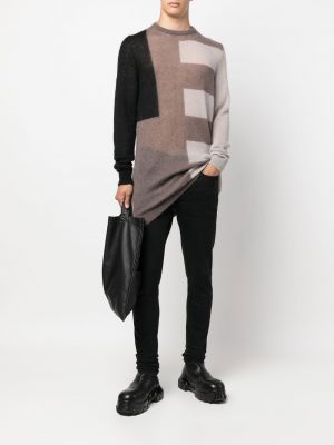 Pull col rond oversize Rick Owens