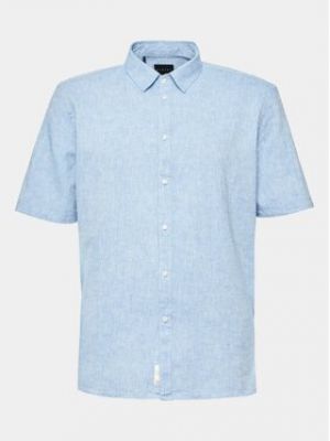 Priliehavá košeľa Sisley modrá