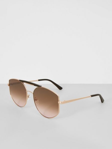Okulary przeciwsłoneczne Karl Lagerfeld złote