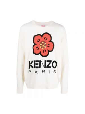 Biały sweter Kenzo