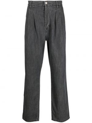Pantalon droit plissé Marant gris