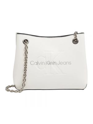 Borsa Calvin Klein Jeans bianco
