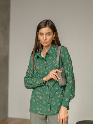 Блузка Valentina зеленая
