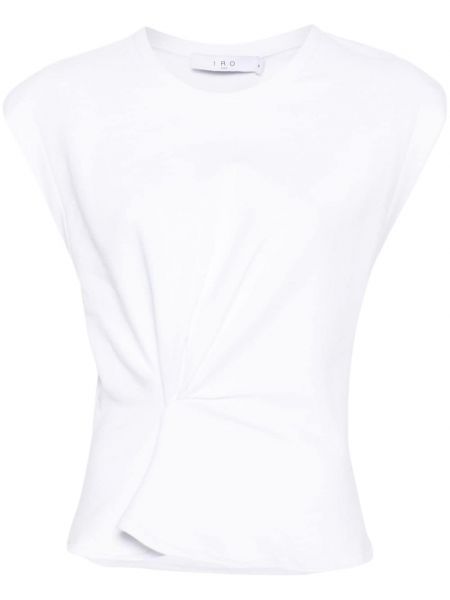 Bavlněné tričko Iro bílé