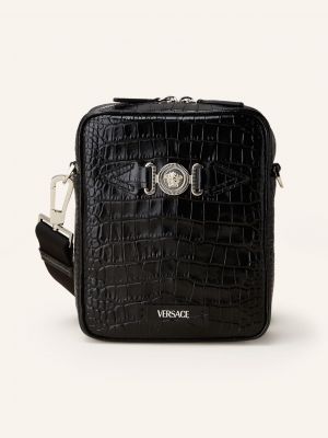 Torba na ramię Versace czarna