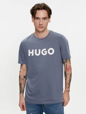 Тениска Hugo синьо