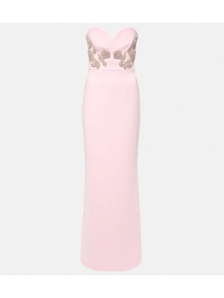Μάξι φόρεμα Rebecca Vallance ροζ