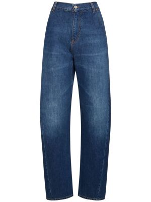 Jeans taille basse Victoria Beckham bleu