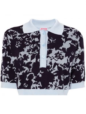 Gėlėtas polo marškinėliai Kenzo