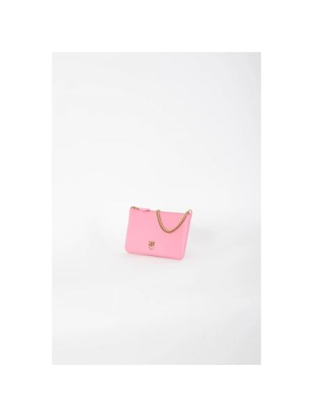 Clutch mit taschen Pinko pink