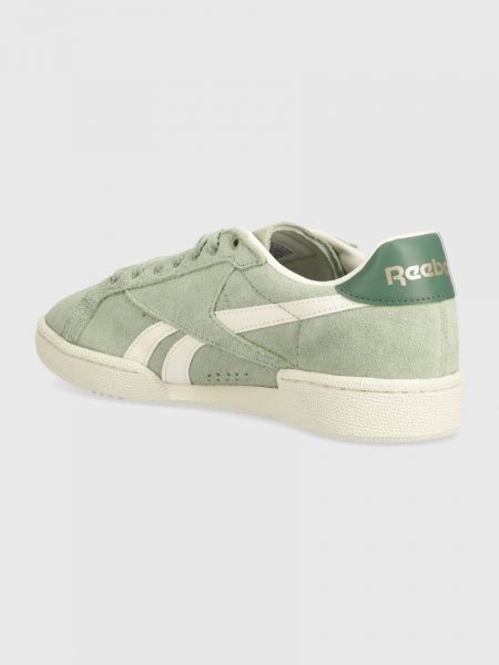 Замшевые кроссовки Reebok Classic зеленые