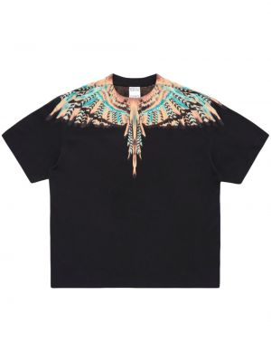 Tricou din bumbac cu imagine Marcelo Burlon County Of Milan negru