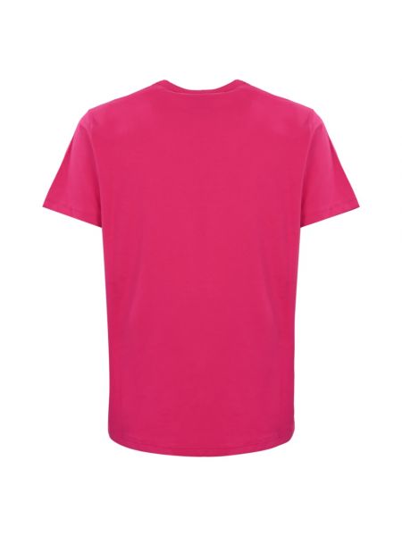 Camiseta de algodón Amaránto rosa