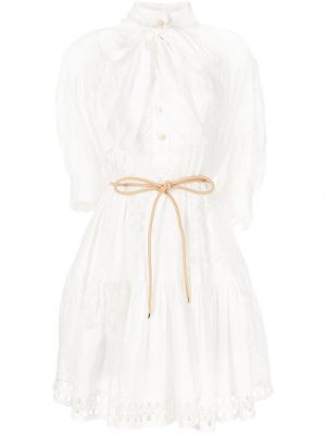 Κοκτέιλ φόρεμα Zimmermann λευκό