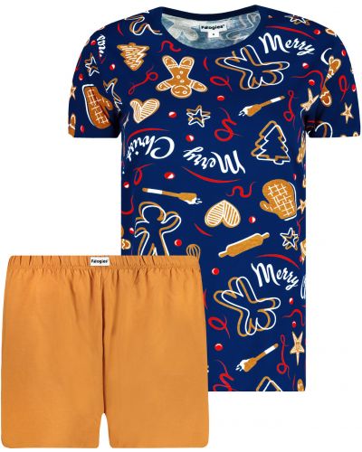 Pijamale Frogies portocaliu
