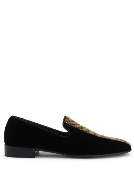 Sametové loafers Giuseppe Zanotti